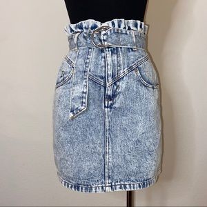 H&M denim skirt 🤍